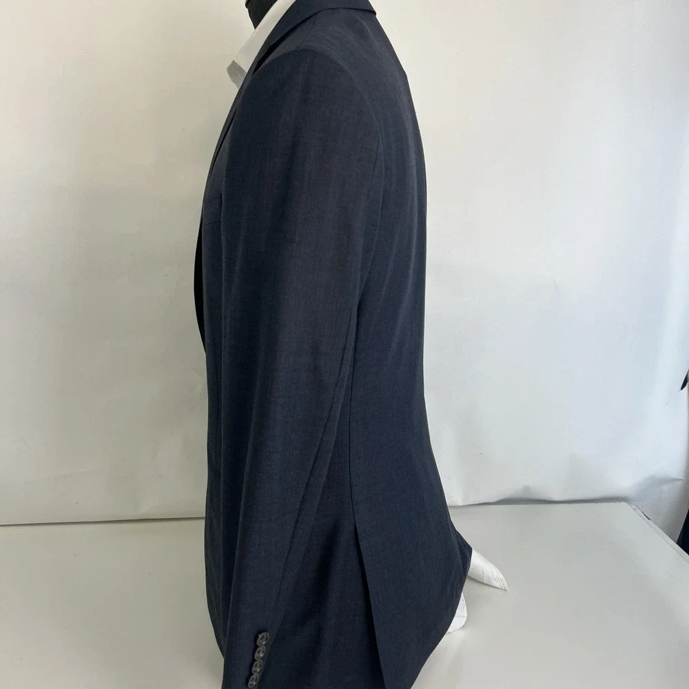 J.Crew Ludlow Blazer Mens 38R Slim Blue Italian Wool Tollegno 1900 Jacket
